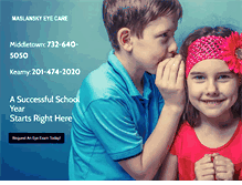 Tablet Screenshot of maslanskyeye.com